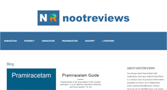 Desktop Screenshot of nootreviews.com